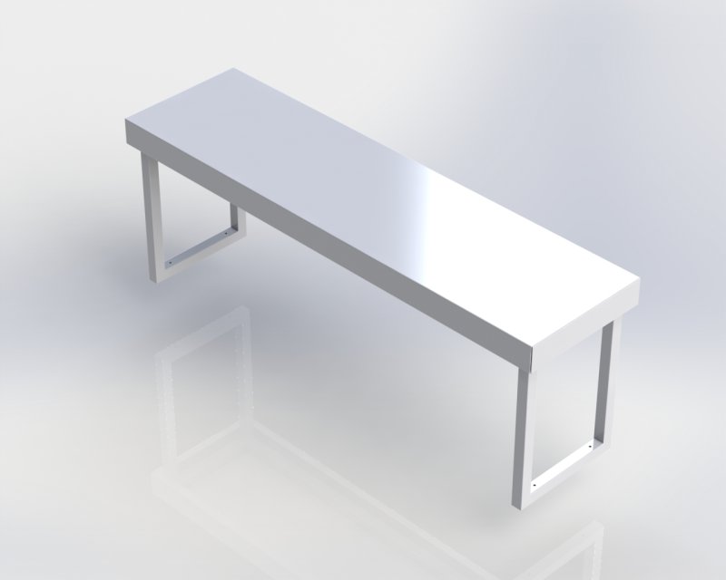 OVERSHELF SINGLE TIER CTP1500-01 - OVERSHELVES Kenya
